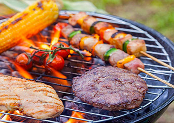 portable charcoal grill